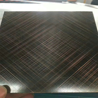 Mirror Embossed Stainless Steel Plate 316 Etching Sheet